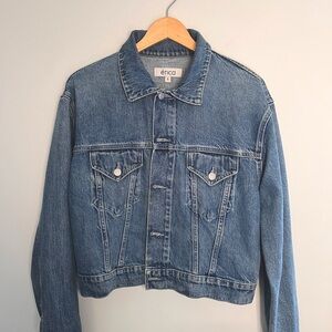 Ética Cropped Denim Jacket
